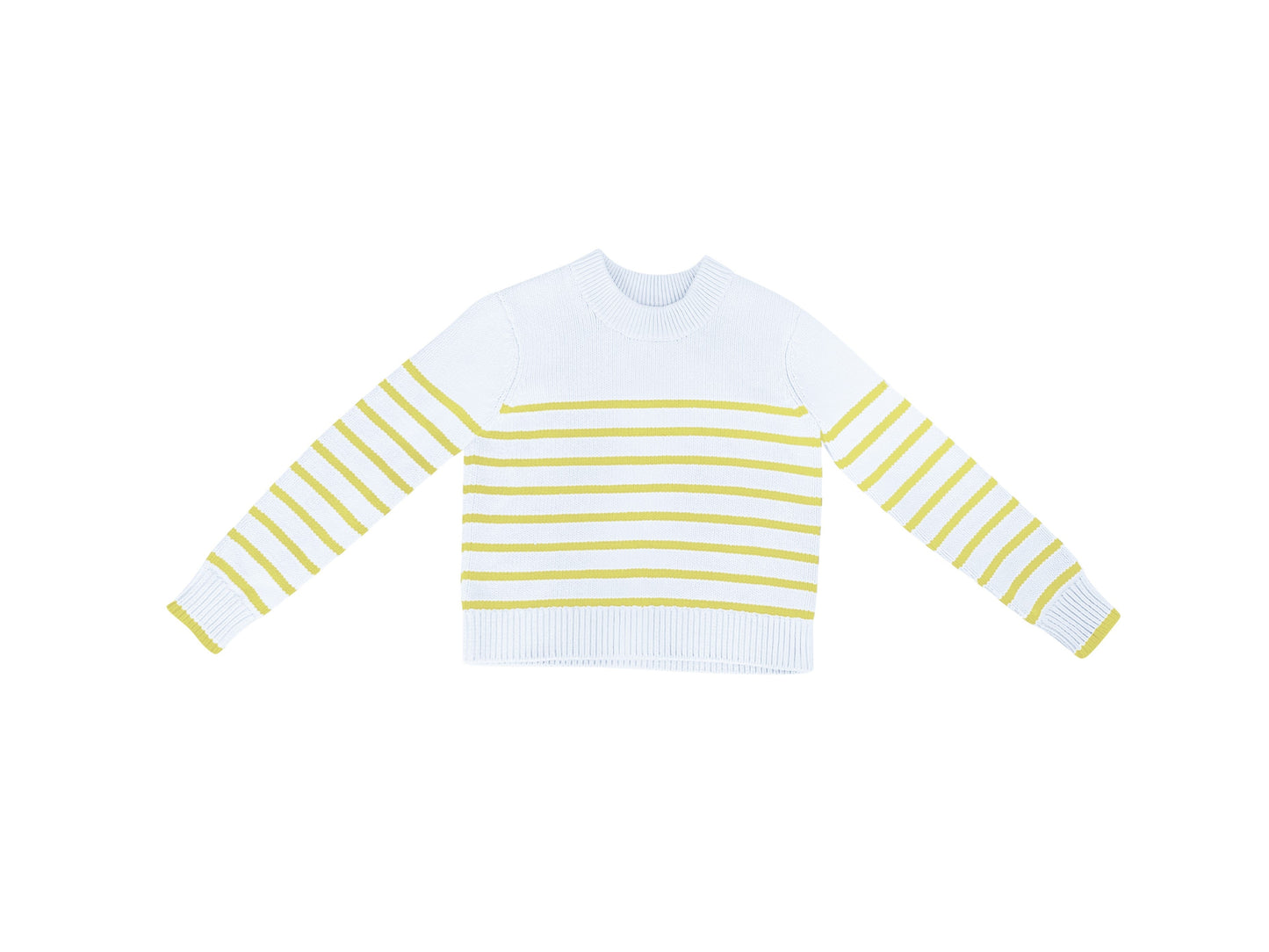 TUTTO | Cabana Yellow Stripe Sweater