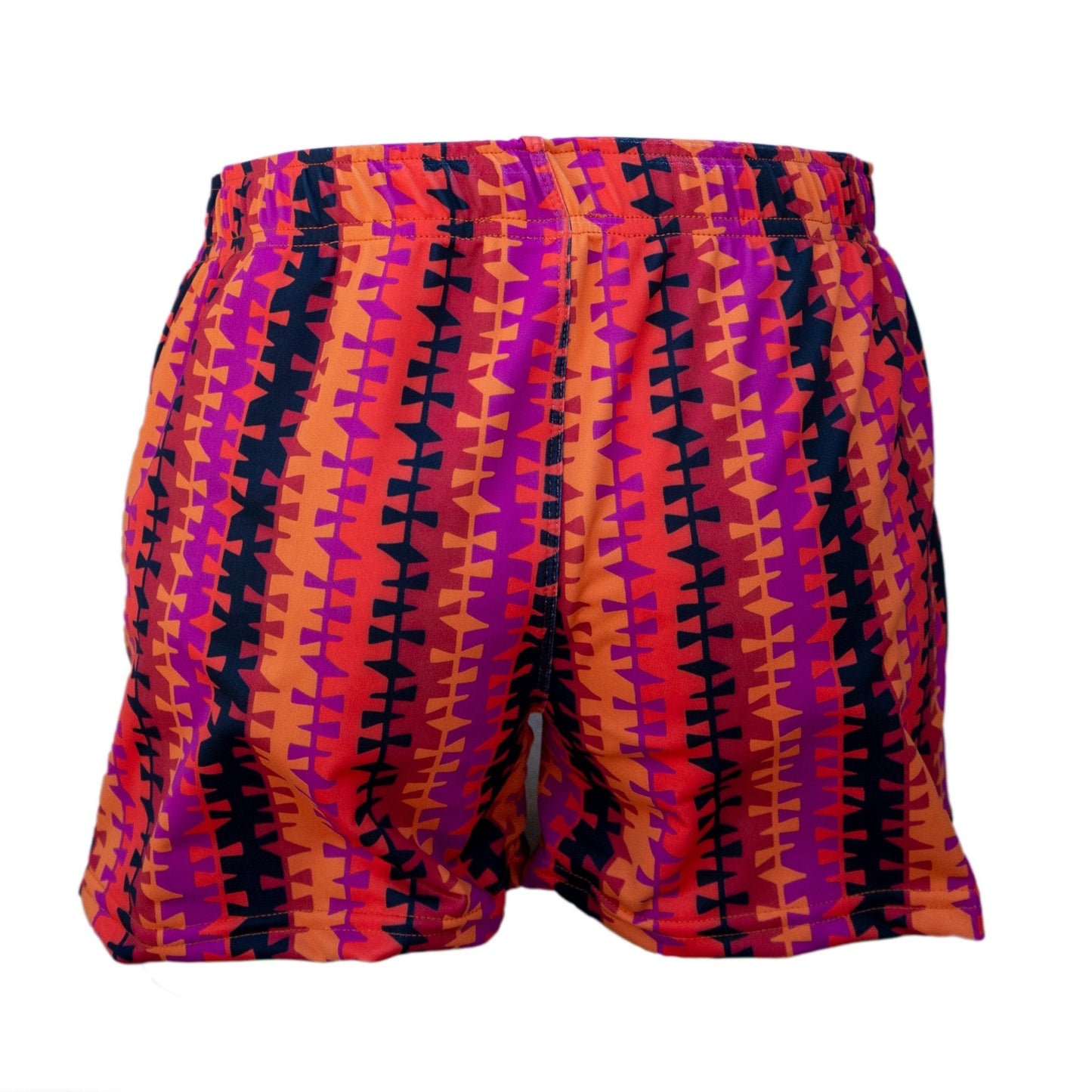 Mod Swim Shorts - Conga Pattern - Shorter Length