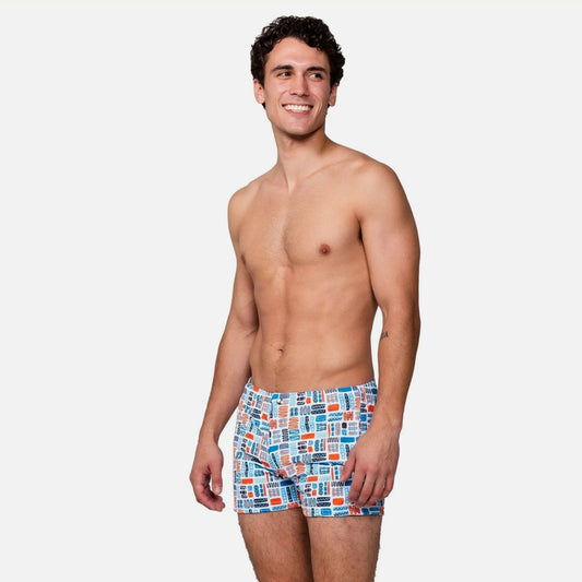 Mod Swim Shorts - Mambo - Shorter Length