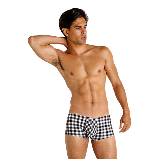 Rick Majors Black Picnic Low Rise Swim Trunks